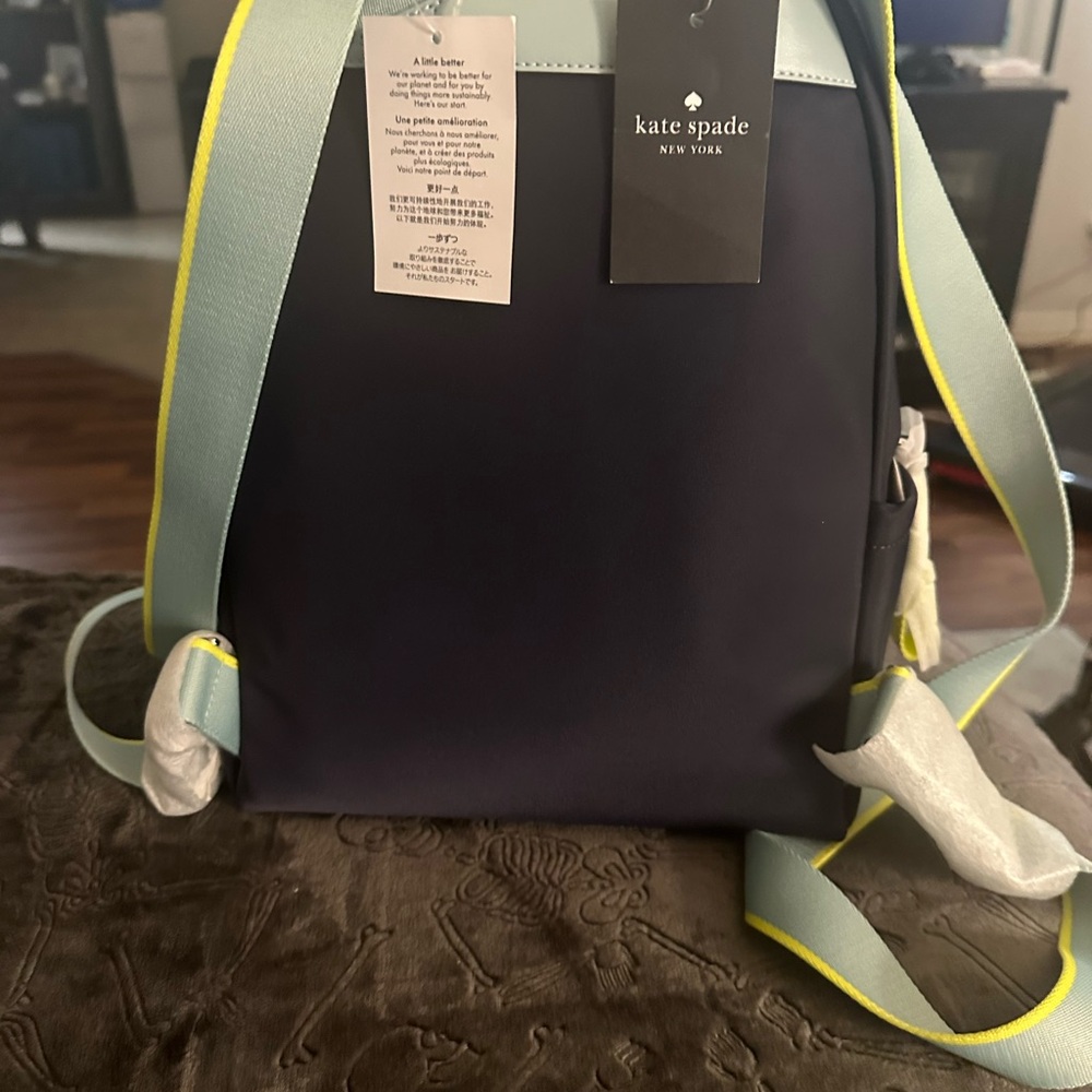kate spade Black and Yellow Backpack - Picture 3 of 4